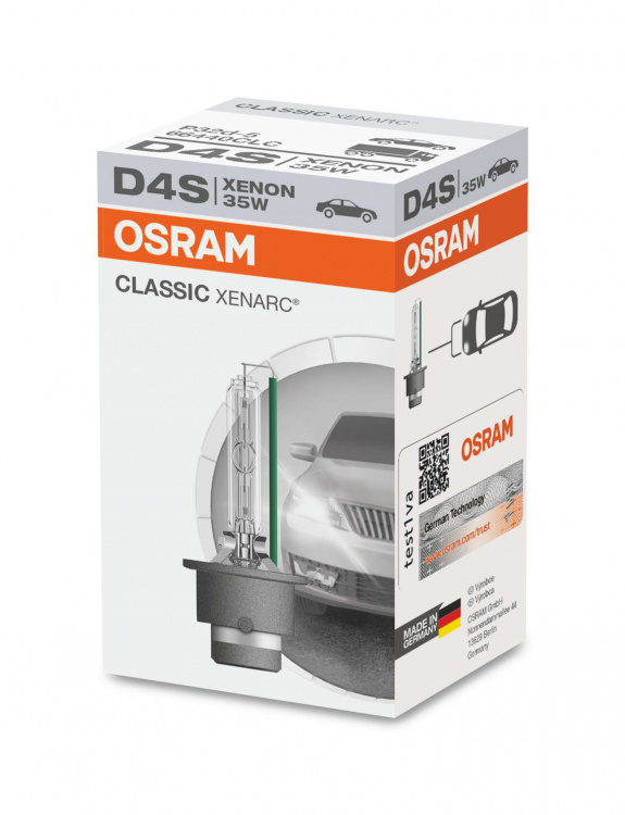 D4S 12V+24V 35W P32d-5 Classic OSRAM - 1 Stück